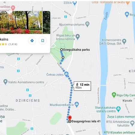 Daugavgrivas41 6 Parking Free Old Town 6min Shop 3min