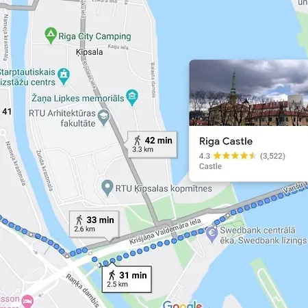 Daugavgrivas41 6 Parking Free Old Town 6min Shop 3min