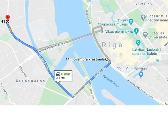 Daugavgrivas41 6 Parking Free Old Town 6min Shop 3min Apartman *